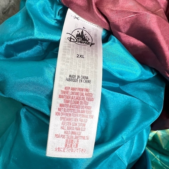 Princess Jasmine Satin Bomber Jacket - Picture 8 of 8